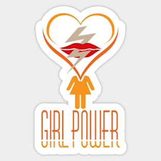 Girls Power for Pretty Woman Sticker